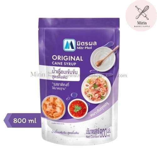 มิตรผล น้ำเชื่อมเข้มข้น ชนิดถุงเติม 800 มล. แพ็ค 12