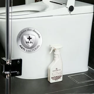 SOGANICS Bathroom Cleaner สเปรย์ทำความสะอาดห้องน้ำ สุขภัณฑ์ ขจัดคราบลึกฝังแน่น ไม่กัดมือไม่ฉุน 500ml