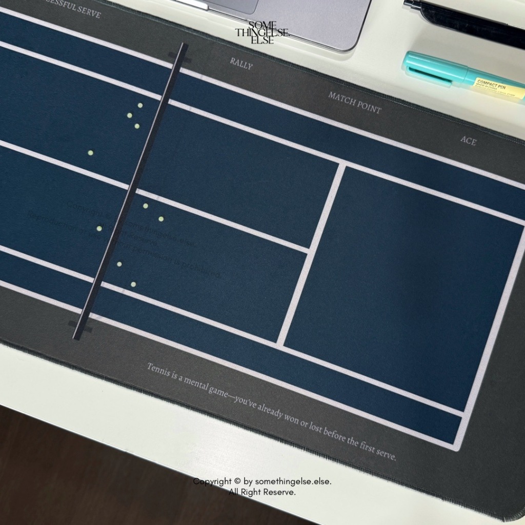 [ Somethingelse ] Desk mat แผ่นรองเมาส์ขนาดใหญ่ 30*80 cm | Mousepad - รูปที่ 3