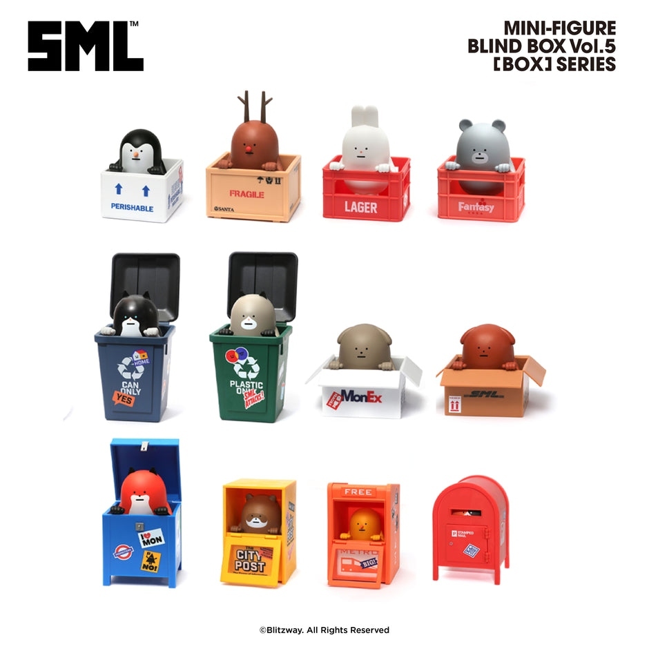 Toyz4Fun: SML Mini Monster Figure Series 5  (แบบสุ่ม/ลุ้น Secret) พร้อทส่งด่วน
