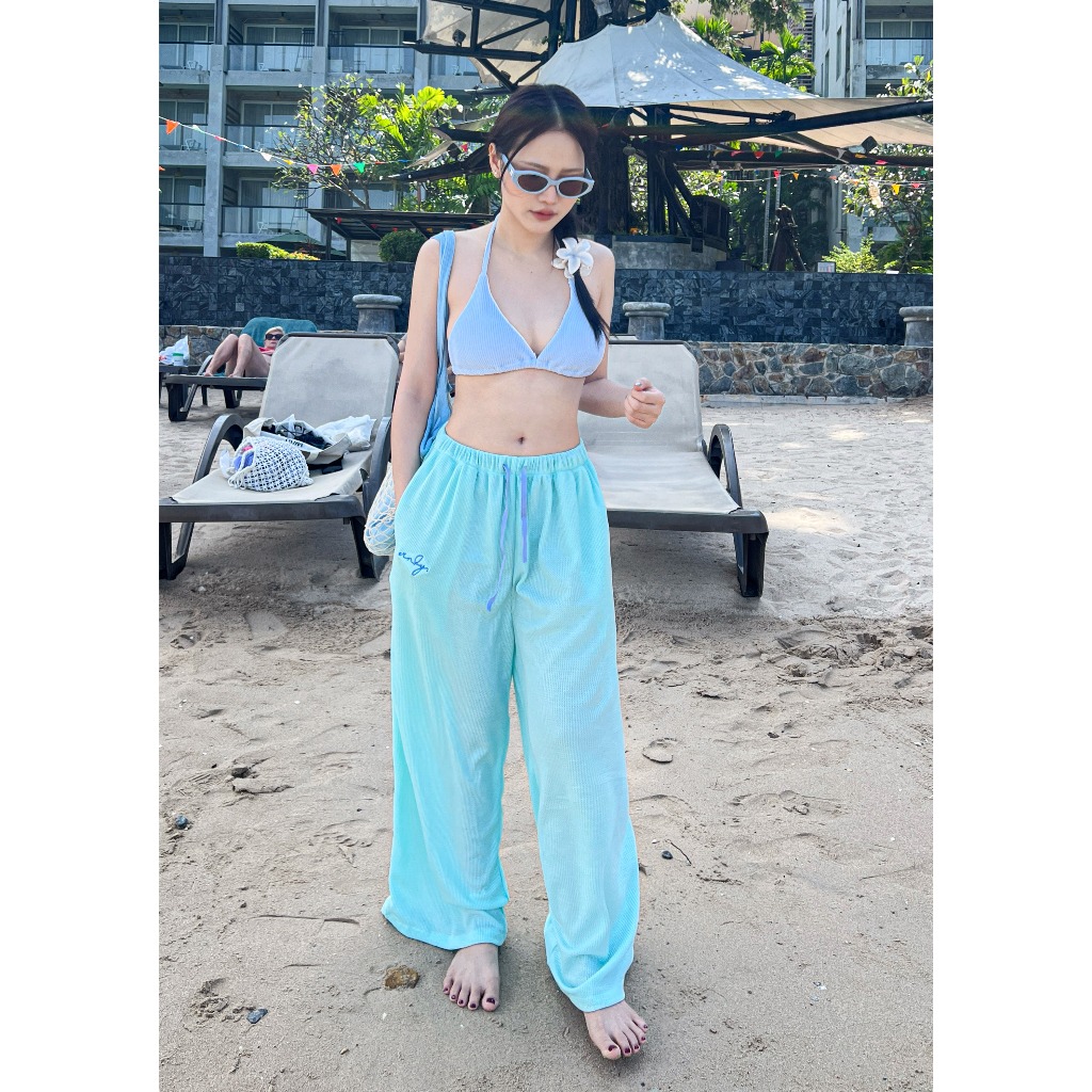 WP02- WAFFLE PANTS ผ้านุ่ม ใส่สบาย - รูปที่ 5