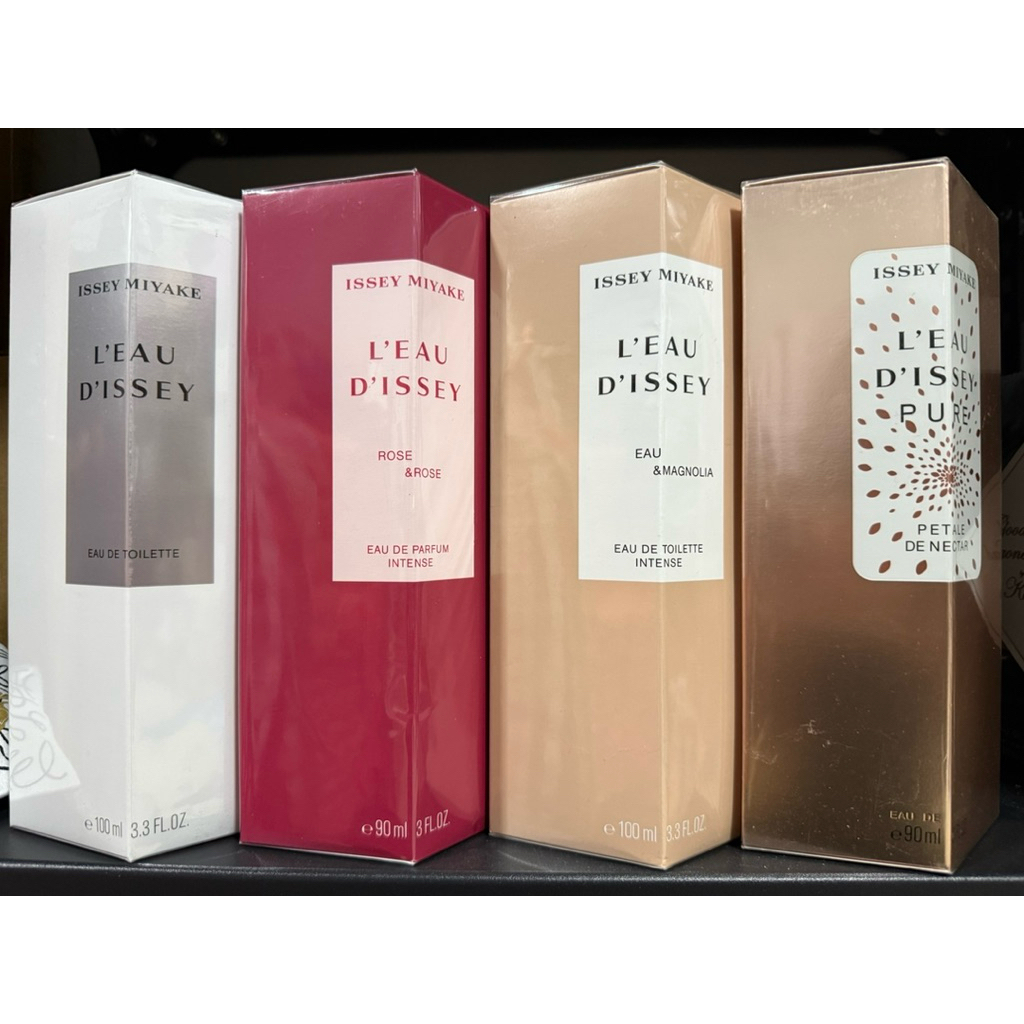 ❤️รวมน้ำหอม Issey miyake L’eau D’issey EDT/EDP intense 90ml ❤️กล่องเทส/กล่องซีล/กล่องมีตำหนิกล่องขาดบ้าง♥️
