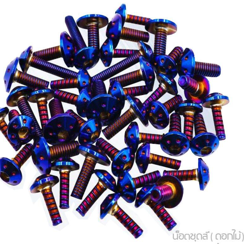 น็อต ชุดสี MSX125 / Msx-sf น็อต ไทเท น้อตชุดสี น็อต น้อตแต่ง สำหรับ MSX-SF