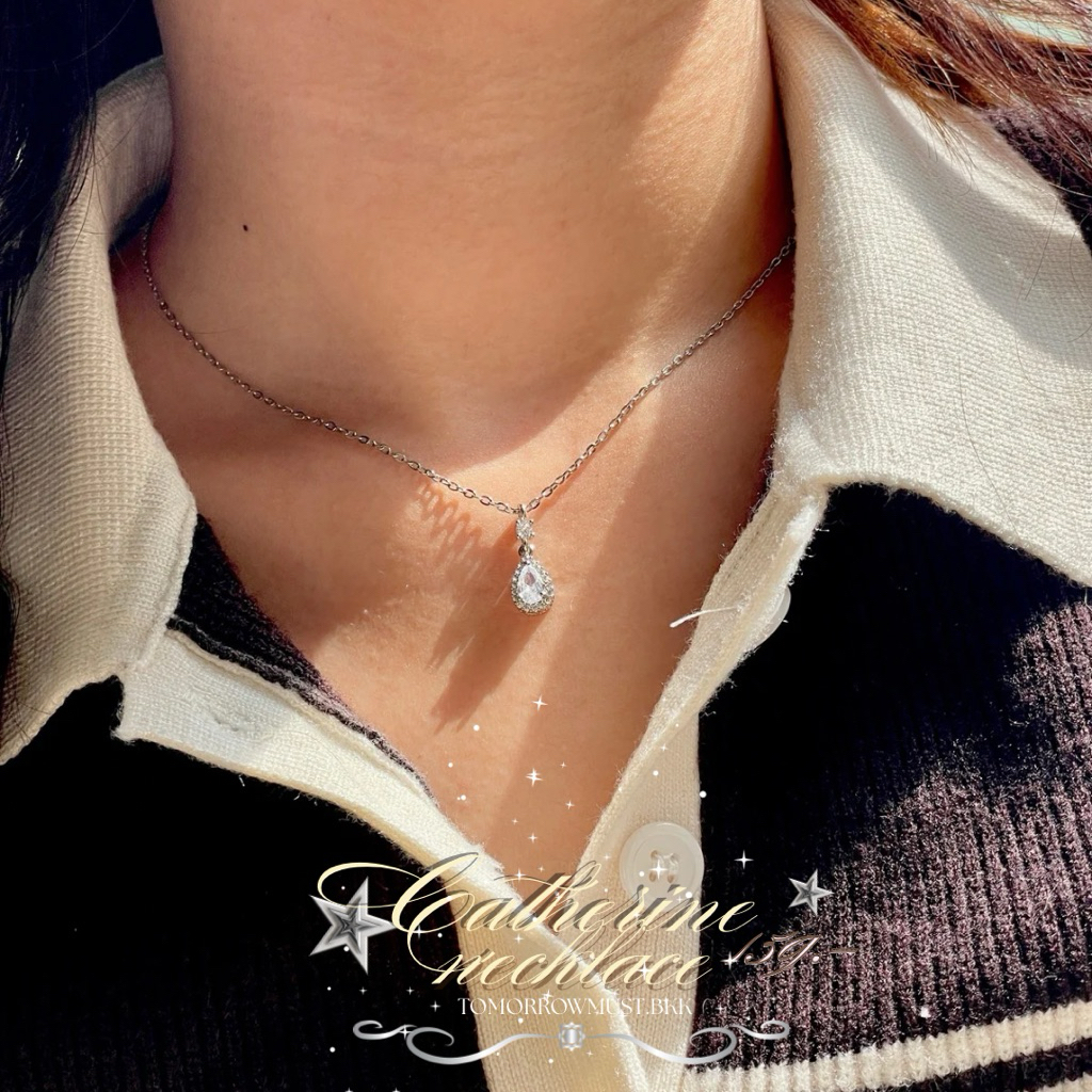 ✨🦢🎀 Catherine necklace 🎀🦢✨N008-B