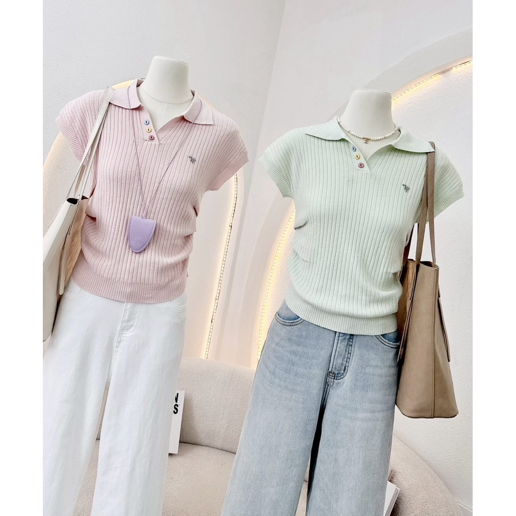 เสื้อไหมพรม คอปก WAYA