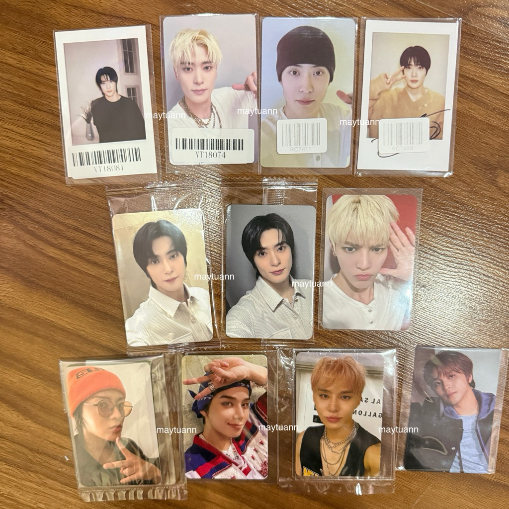 🍋พร้อมส่ง การ์ดแท้ 100% แจฮยอน แทยง โดยอง จองอู มาร์ค จอห์นนี่ ยูตะ kms the unity withfans ktown allmd shopee withmuu
