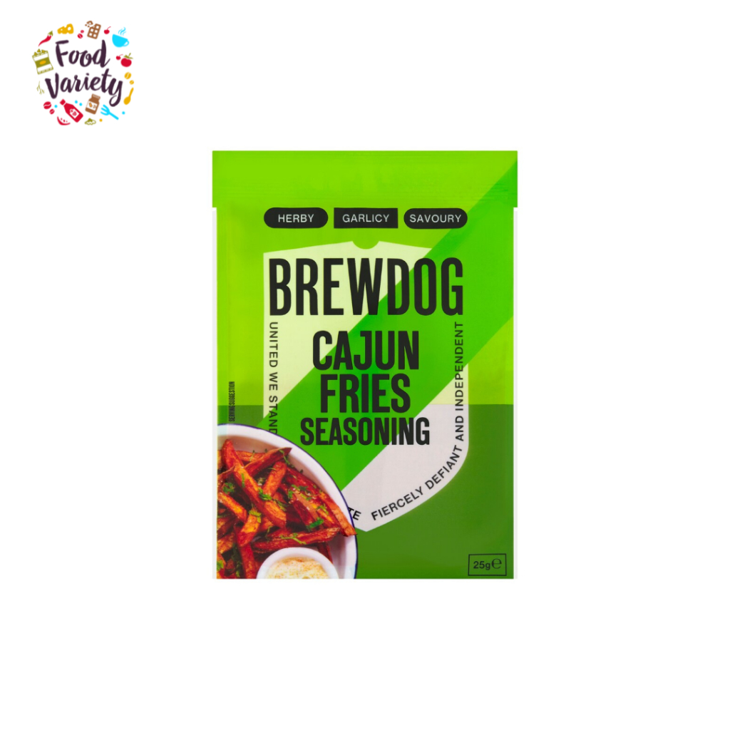Brewdog Cajun Fries Seasoning Powder 25g ผงปรุงรสเฟรนช์ฟรายส์ Cajun ของ Brewdog 25 กรัม