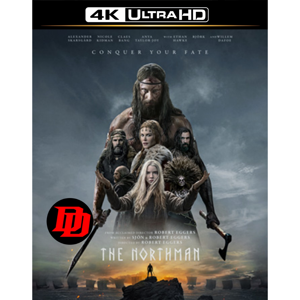 แผ่น 4K ซาวด์แทร็กไทย Movie ใหม่ The Northman (2022) เดอะ นอร์ทแมน Movie 4K