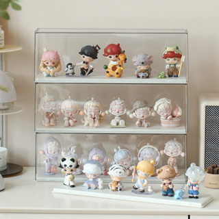 Pop Mart ป๊อปมาร์ท ฟิกเกอร์ อคริลิค ชั้นวางโมเดล กล่องฟิกเกอ…