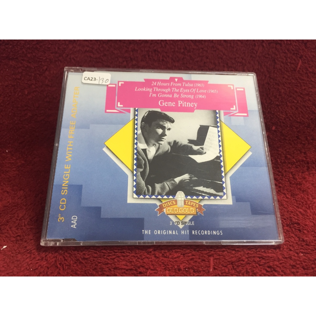 3 Inch Gene Pitney – 24 Hours From Tulsa สภาพตามปก CA23-130