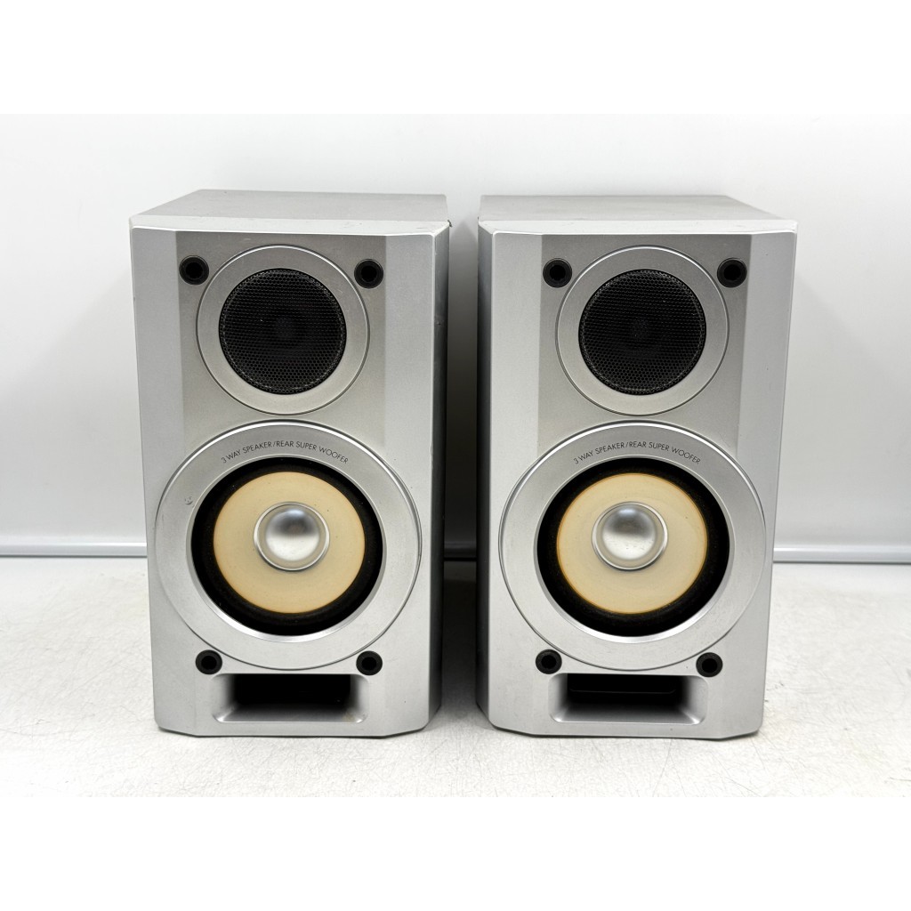 BH32 ลำโพงญี่ปุ่นมือสอง 1 คู่ (298) PANASONIC SB-PM70 60W 6 โอห์ม Woofer 3.5 นิ้ว Size ตู้ 15.5x23.5