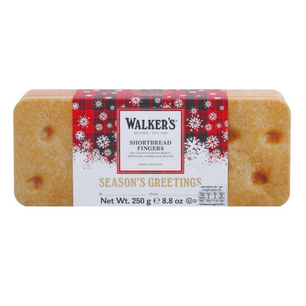 Walkers Cranberry and Clementine Shortbread/Christmas Spiced Shortbread 200g/Walkers shortbread Fing