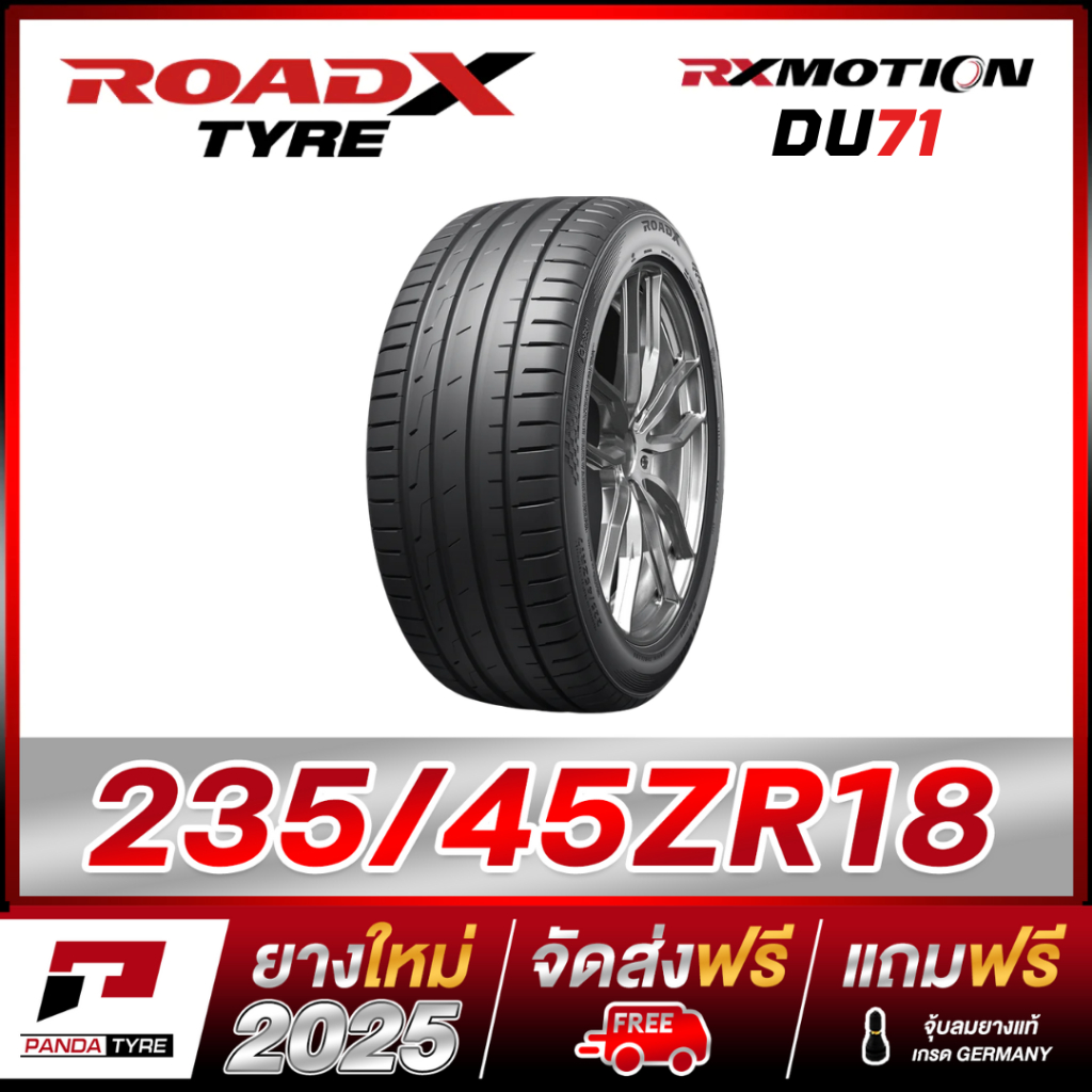 PDT-ROADX 235/45R18 ยางรถยนต์ขอบ18 รุ่น RX MOTION DU71 - 1 เส้น (ยางใหม่ผลิตปี 2025)