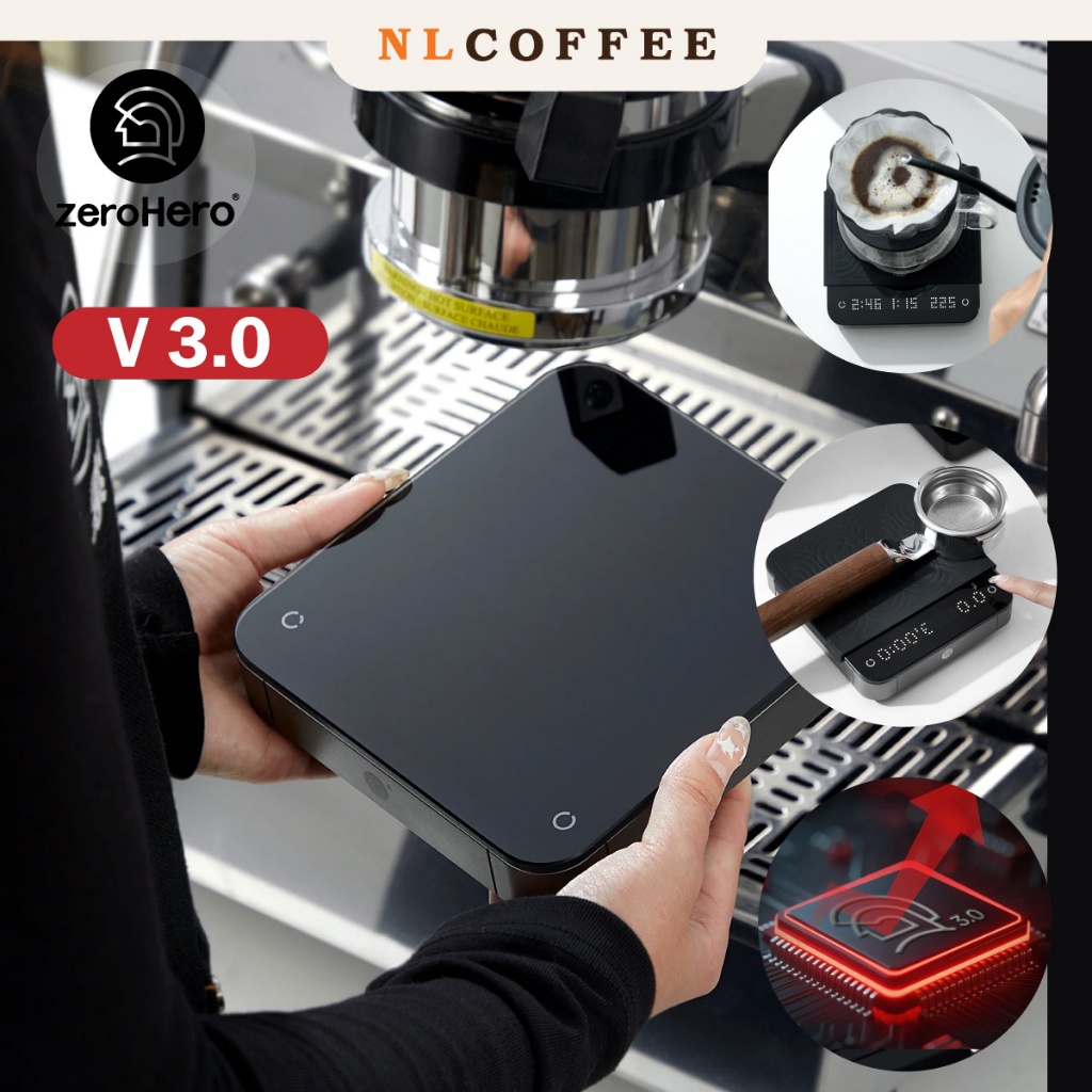 zeroHero เครื่องชั่งกาแฟ ตาชั่งดิจิตอล สำหรับชงกาแฟ V 3.0 – โปรปัง