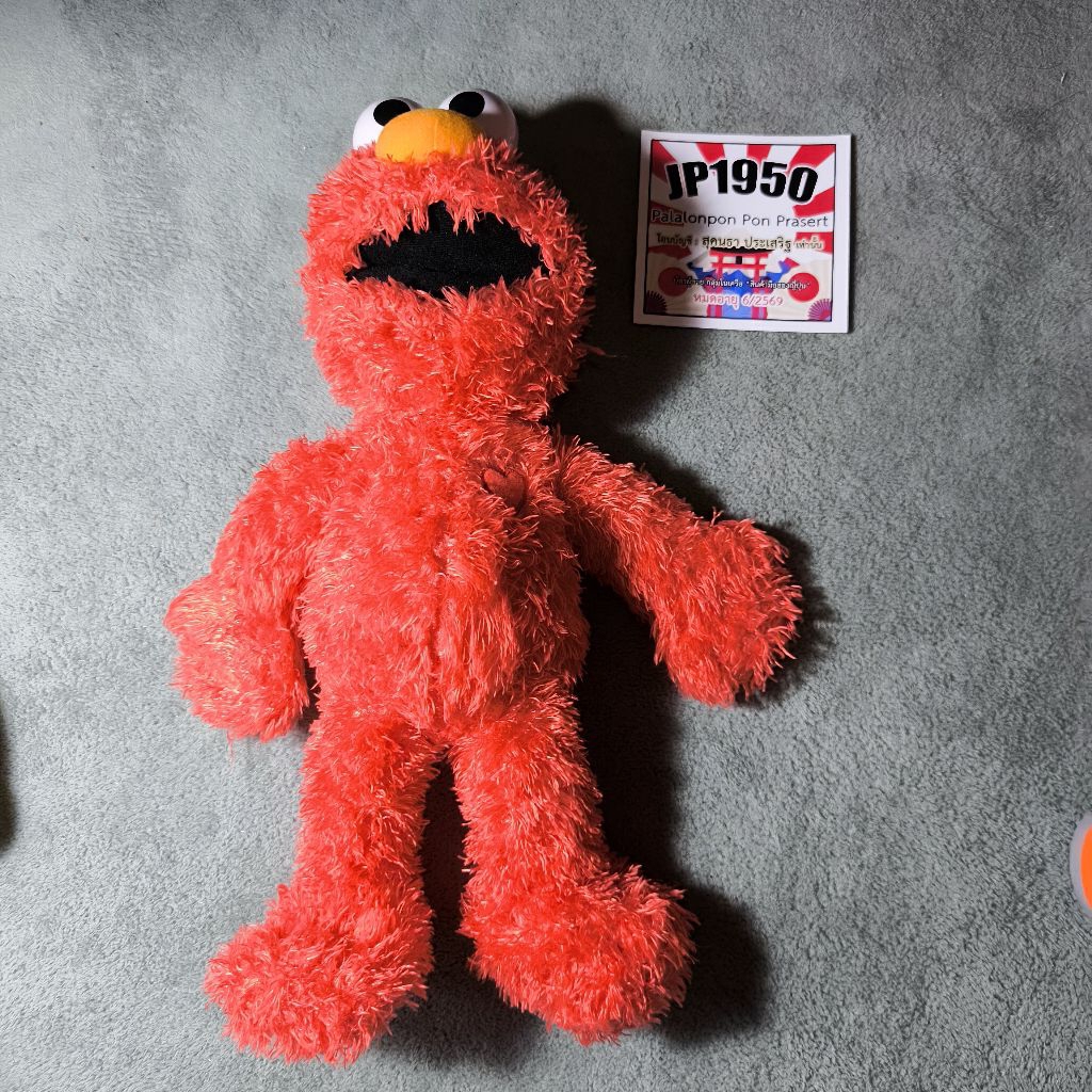 ตุ๊กตา Elmo sesame street ตุ๊กตาเอลโม่