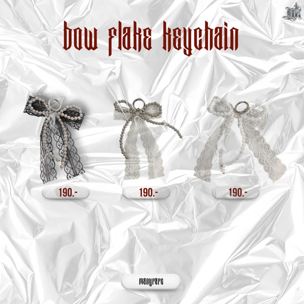 New Drop | Bow Flake Keychain
