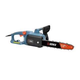 SENIX เลื่อยโซ่ไฟฟ้า 11.5 นิ้ว 650W รุ่น CSE18-L-EU สีน้ำเงิน - ดำ