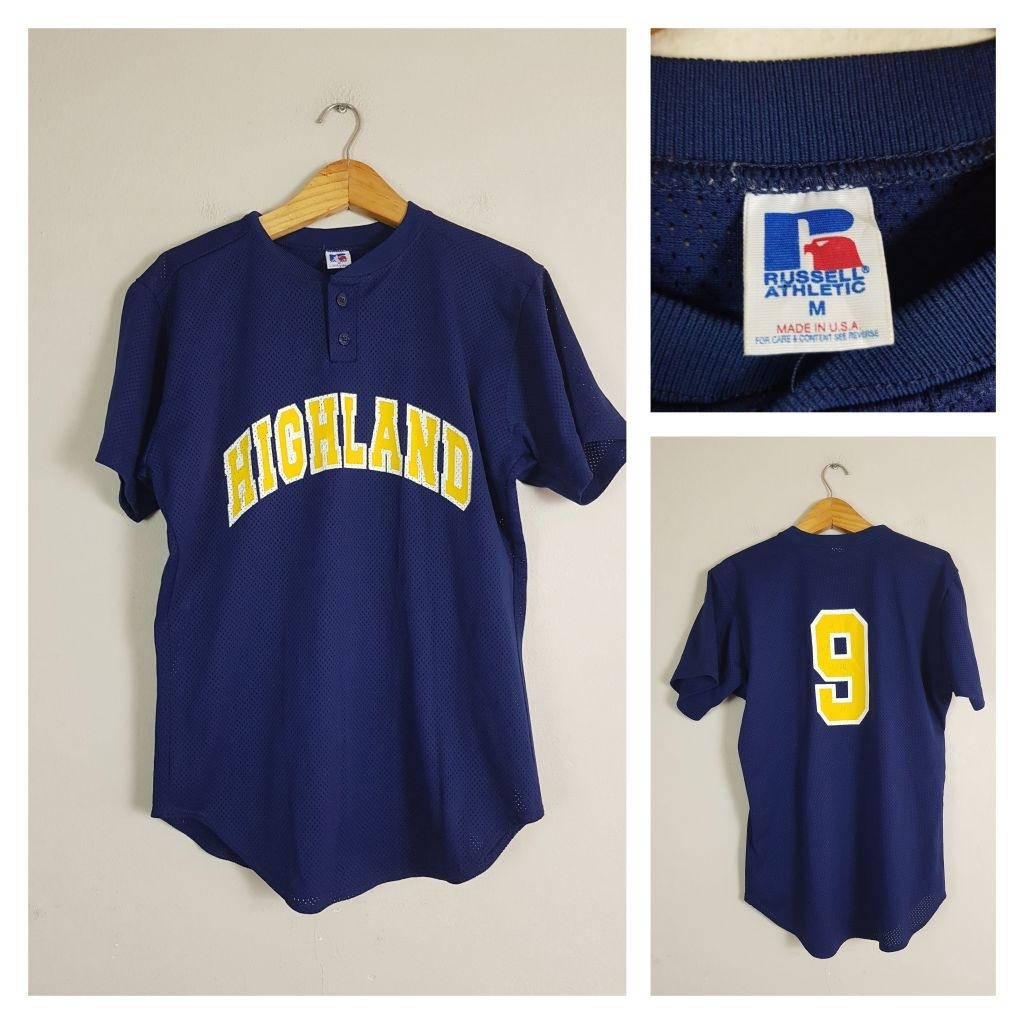 ⚾️ RUSSELL ATHLETIC HIGHLAND Baseball Jersey