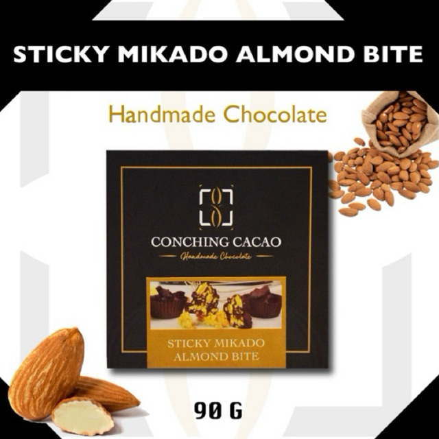 Sticky Mikado Almond Bite
