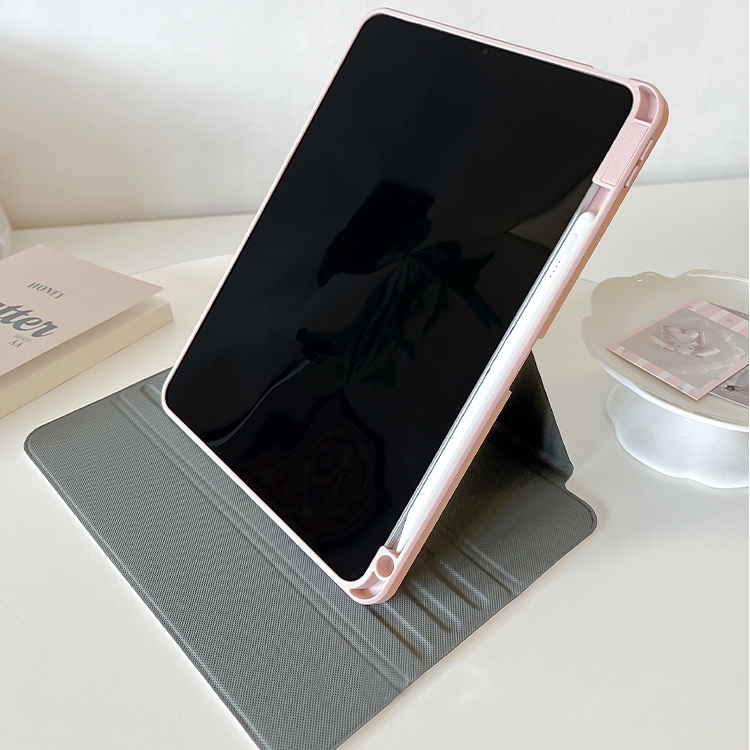 ⚡พร้อมส่ง⚡เคสiPadหมุน 360° Air7 Gen10 Air6 ที่ใส่ปากกา Bow Kitten เคสไอแพด Gen11 Pro11/13 2025 Gen9 - รูปที่ 7