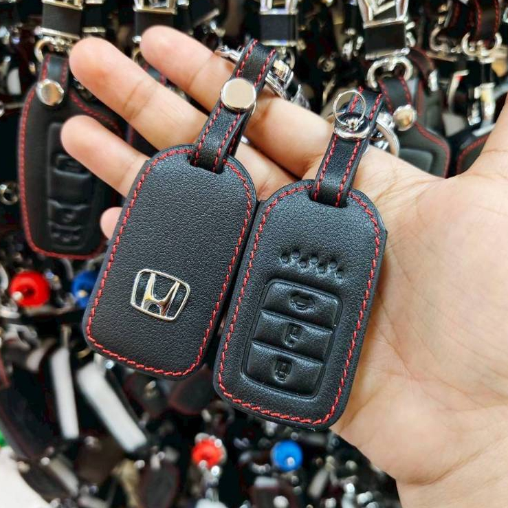 ซองหนังกุญแจรถยนต์ สำหรับรุ่น HONDA ACCORD 2013 JAZZ 2013 CITY 2014 TOP