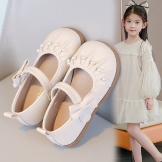 ส่งจากไทย 💓รองเท้าคัทชูเด็กผู้หญิง หนังนิ่ม ใส่สบาย #คช.โบว์…