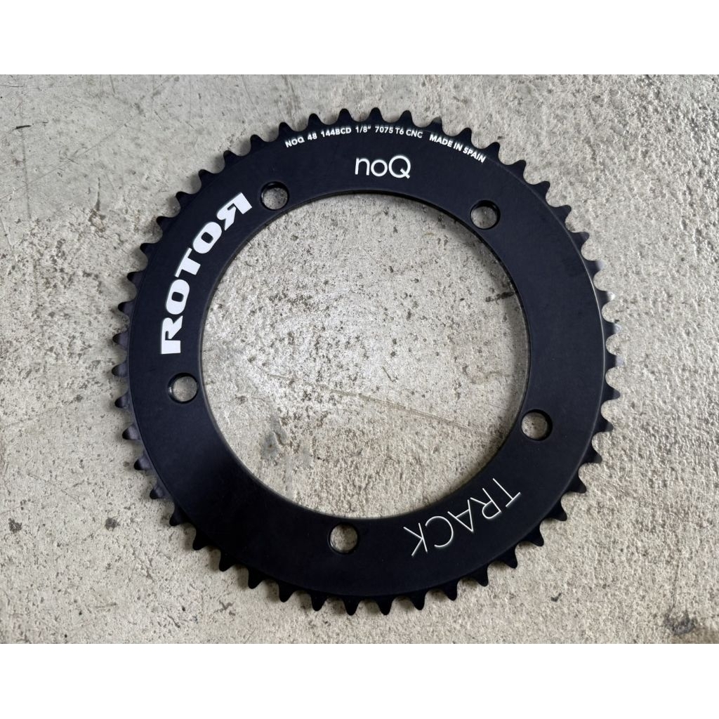 ใบจาน ROTOR NoQ ring Track BCD144 5 รู 1/8" 7075 T6 CNC ไซส์ 48