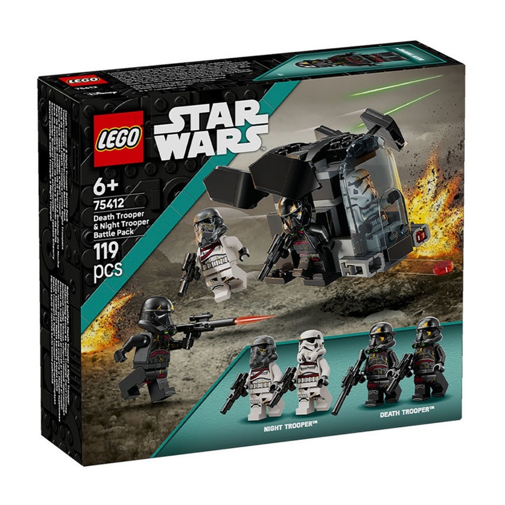 75412 : LEGO Star Wars Ahsoka Death Trooper & Night Trooper Battle Pack