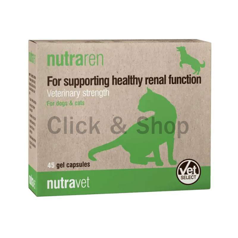 Nutraren นูทราเรน อาหารเสริมดูแลไตสำหรับสุนัขและแมว