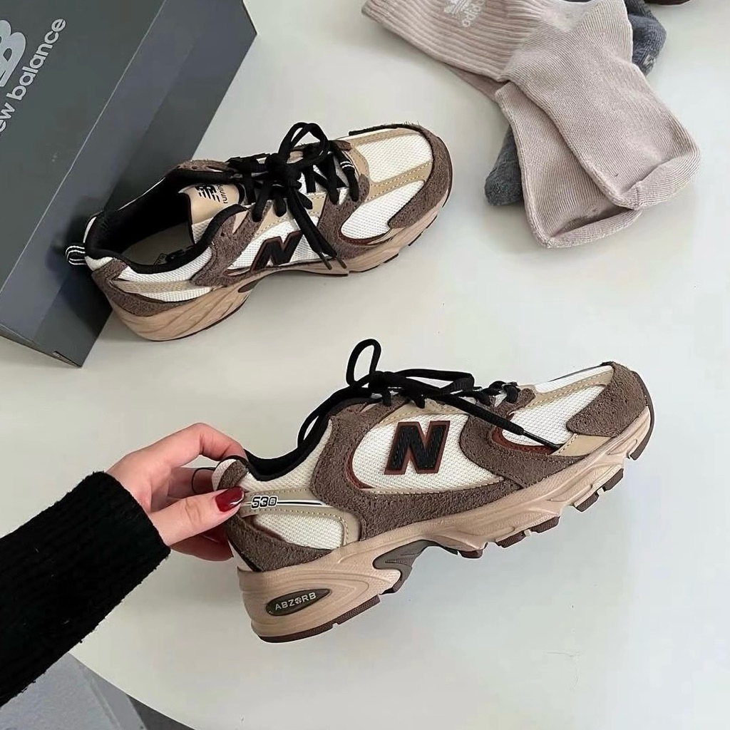 (พร้อมส่งในไทย🇹🇭🔥) New Balance 530 SNC น้ำตาล รับประกันสินค้าของแท้100% อ่านรายละเอียดก่อนสั่ง‼️