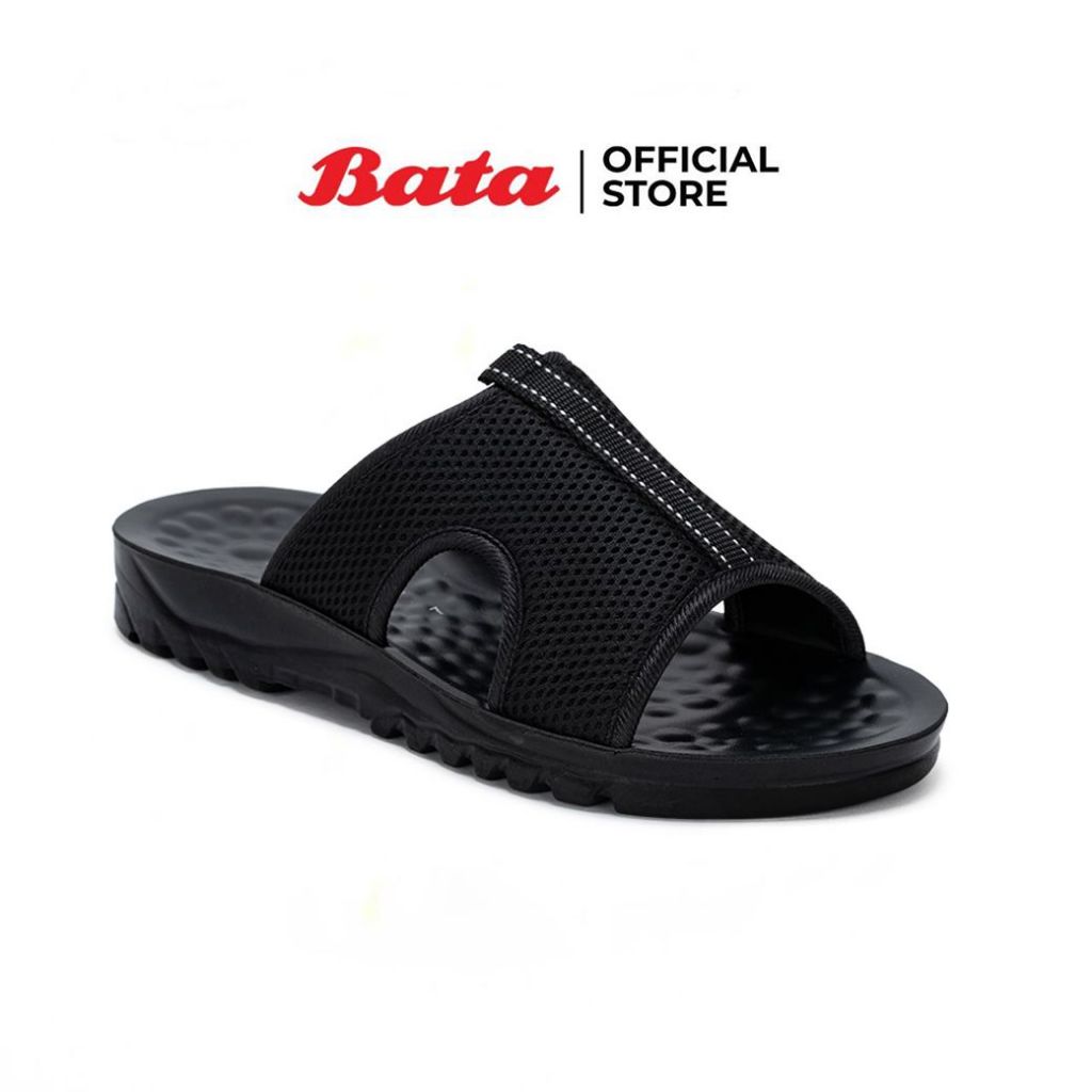 *Best Seller* Bata รองเท้าแฟชั่นผู้ชายแตะลำลองแบบสวม MENS SUMMER NEO-TRADITIONAL สีดำ รหัส 8696005