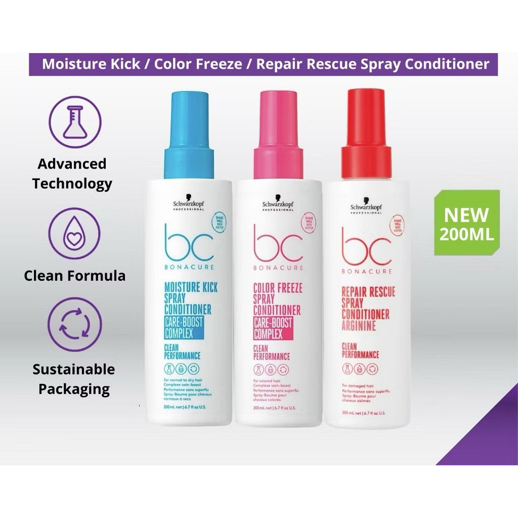 Schwarzkopf BC Bonacure Hyaluronic Moisture Kick Spray/Treatment  200 ml