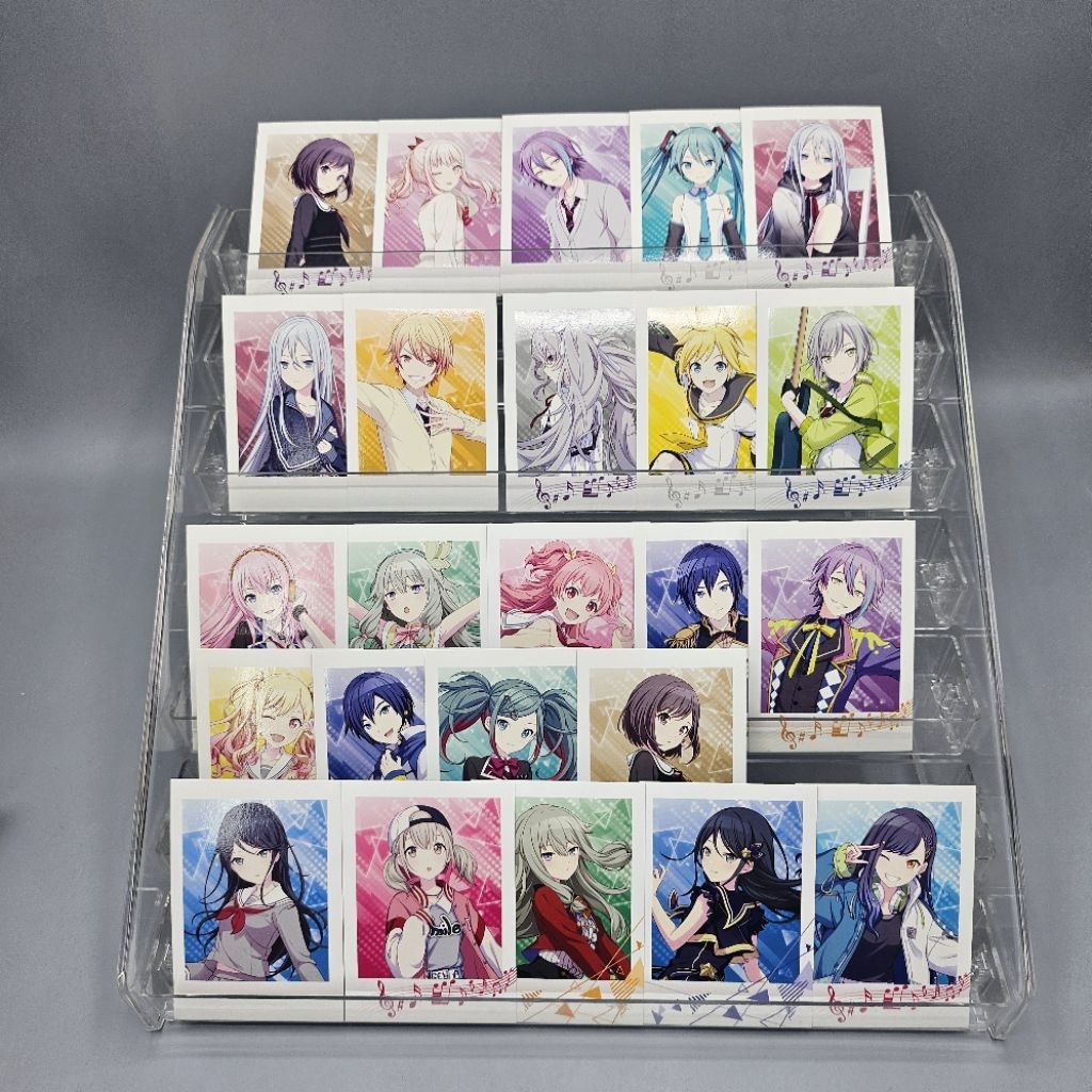 (pjsk new/แท้✅️) ของสะสม อนิเมะ การ์ดโพราลอยด์ project sekai colorful stage Movic miku มิคุ vocaloid