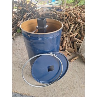 เตาเผาถ่าน ถังเผาถ่านไร้ควัน ไส้กลางถอดไม่ได้