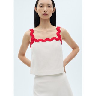 [MANGO] TOP TRIM-H  / เสื้อ รุ่น TOP TRIM-H Ref: 87050584