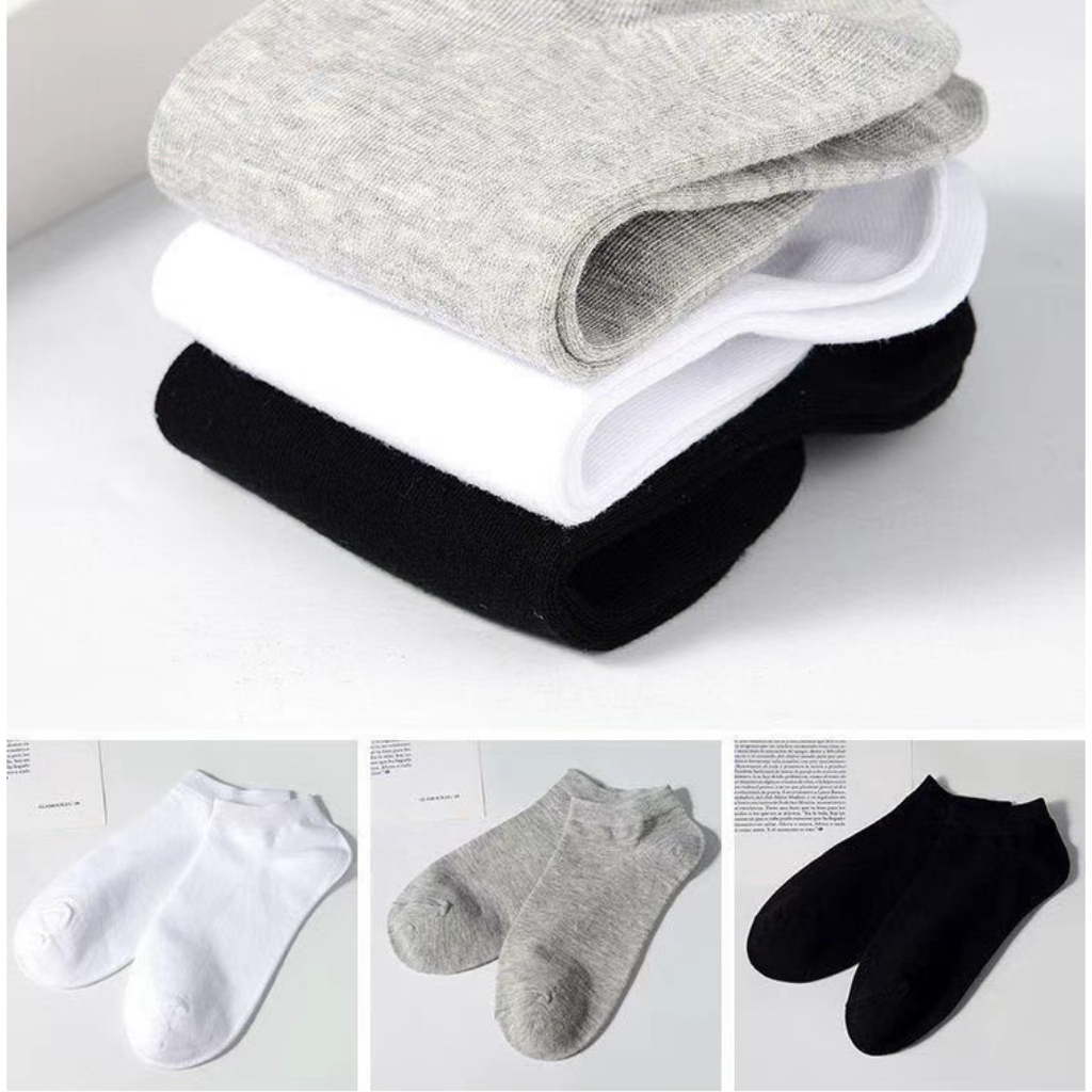 ถุงเท้าข้อสั้น  ใส่สบาย ระบายอากาศดี  เนื้อผ้านุ่ม ราคาสบายกระเป๋า ราคา ถูกที่สุด ดีลบีเคเค แกลเลอรีภาพที่ 2
