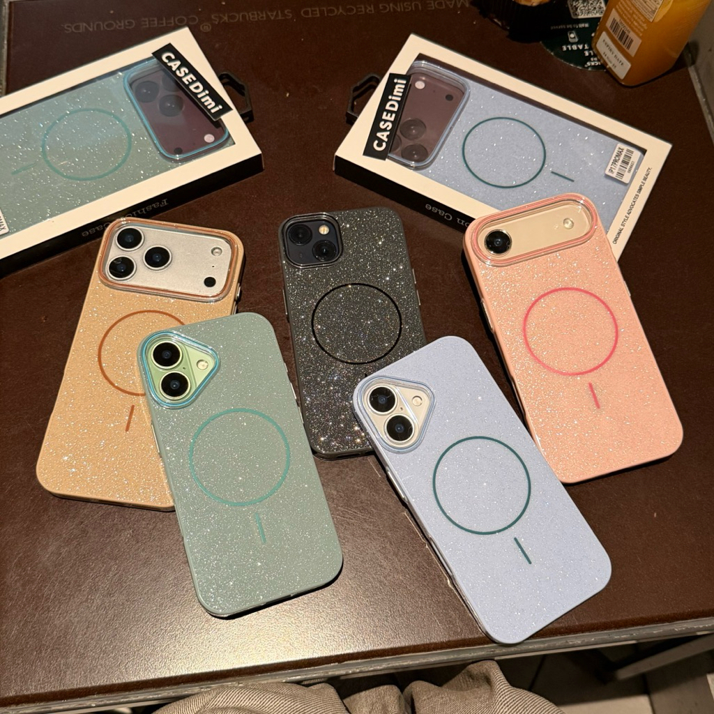 S for iPhone17 pro max เคสกากเพชร สำหรับรุ่น ไอโฟน 18promax 17 17pro for iPhone17air ไอโฟน17 16 15 14 case for iphone13