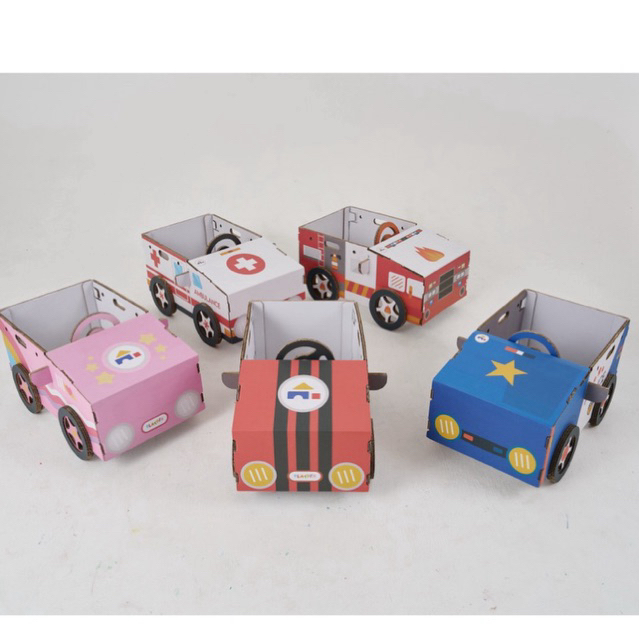 [PLAYPER] Playper car รถกระดาษ สีแดง - รูปที่ 5