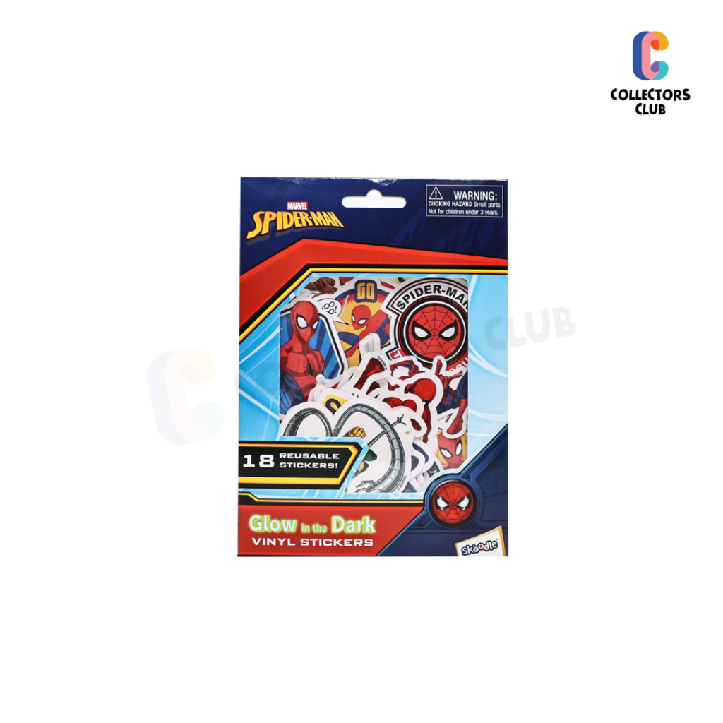 REDRIDGE STICKERS SPIDERMAN [GLOW IN THE DARK]