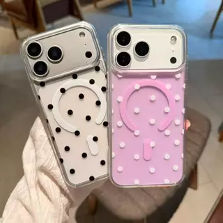 เคสชาร์จได้ รุ่น 17 17pro 17proMax ลายจุด i16 16proMax i15 15proMax 15plus 14plus i11 i13 13proMax i14 14proMax
