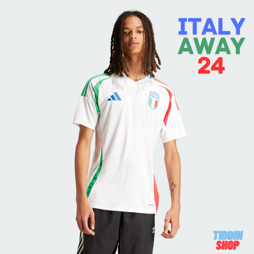 เสื้อฟุตบอล ADIDAS ITALY 24 Away Jersey REPLCA Men's [ ป้ายไทย ] [รหัส IN0656 ]