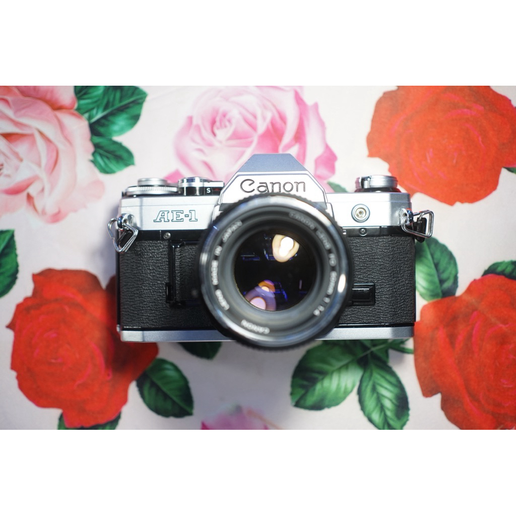 Canon AE-1 + 50mm 1.4 FD