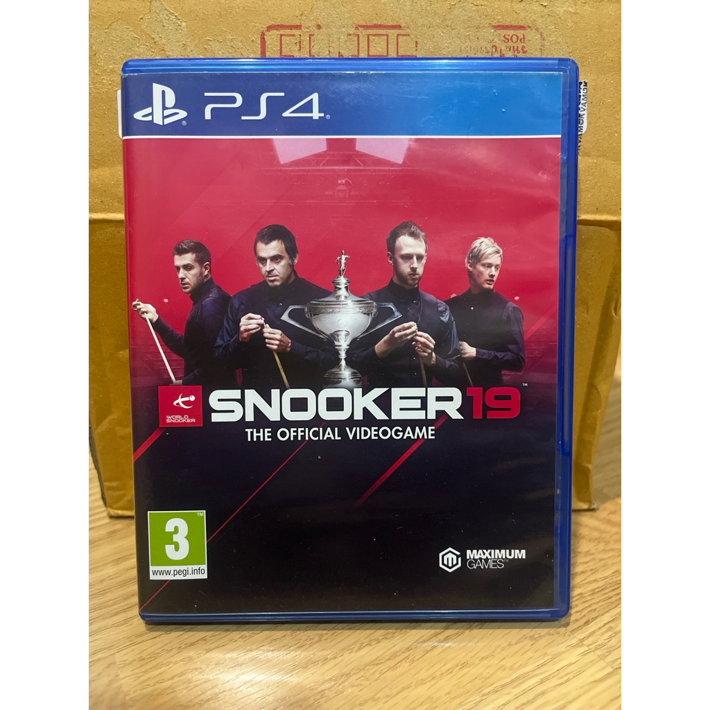 PS4 Games 💈( SNOOKER 19 เกมสนุกเกอร์ Zone 2,Eu,English )