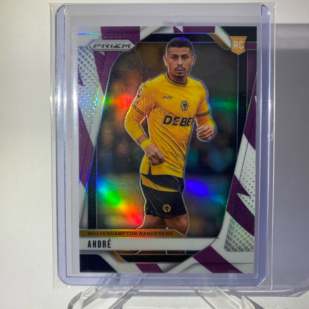 การ์ดนักฟุตบอล ANDRE, RC,(การ์ด Run # 77/92), (PRIZM), WOLVERHAMPTON, PANINI PRIZM 2025