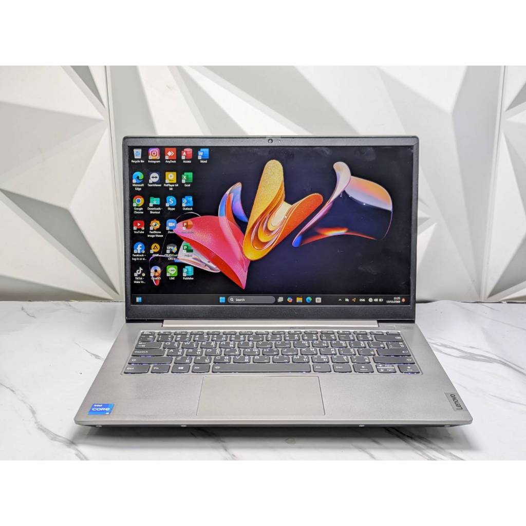 second hand notebook  Lenovo Thinkbook 14 G2 ITL  สเปก intel Core i5-1135G7 (gen11)   Ram 8 GB SSD 2