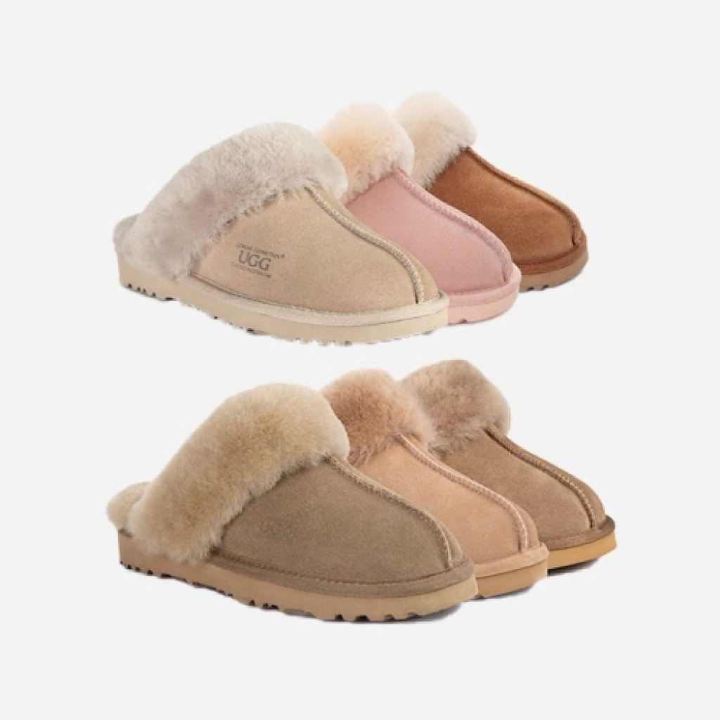 Preorder [ทักแชทก่อนกดสั่ง] Ugg Australia รุ่น Slippers Sheepskin Unisex Scuffete Suede