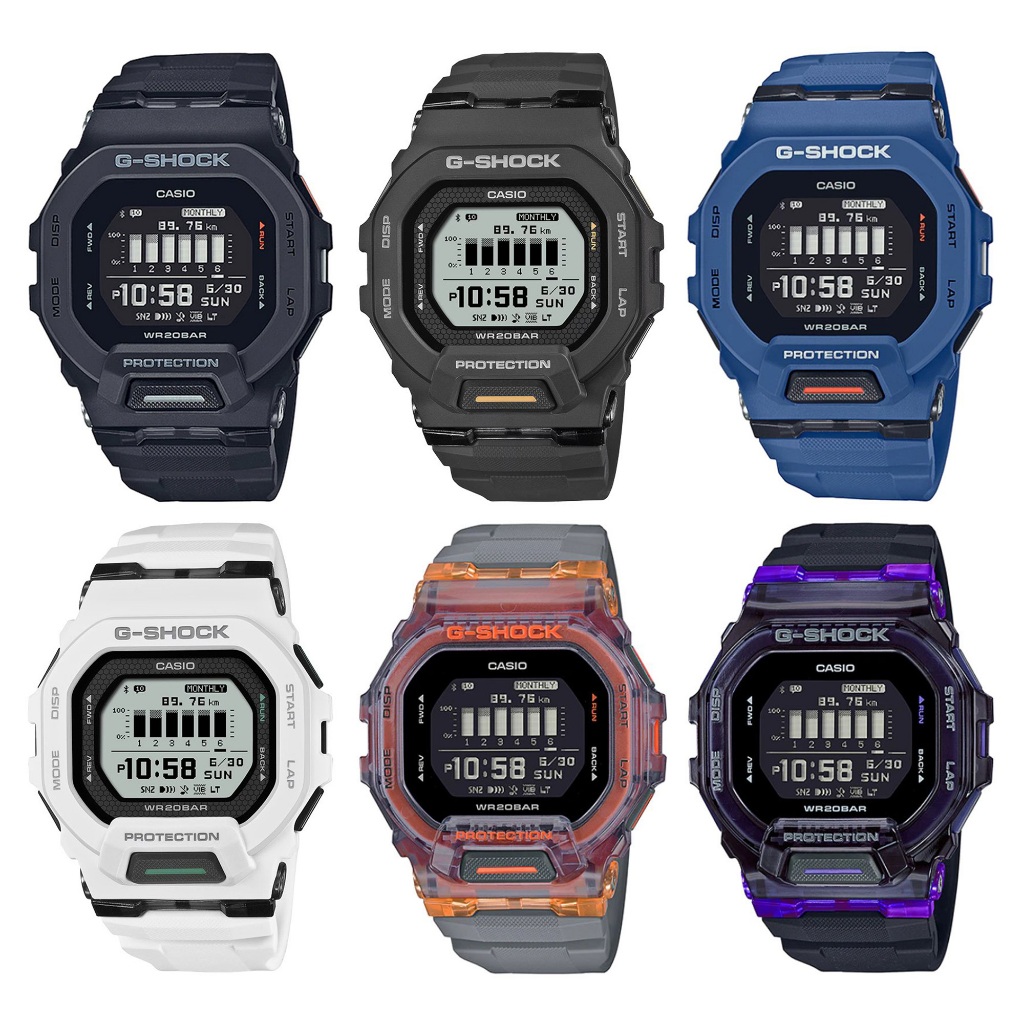 Casio G-Shock  รุ่น GBD-200,GBD-200UU (GBD-200-1,GBD-200-2,GBD-200-9,GBD-200SM-1A5,GBD-200SM-1A6)