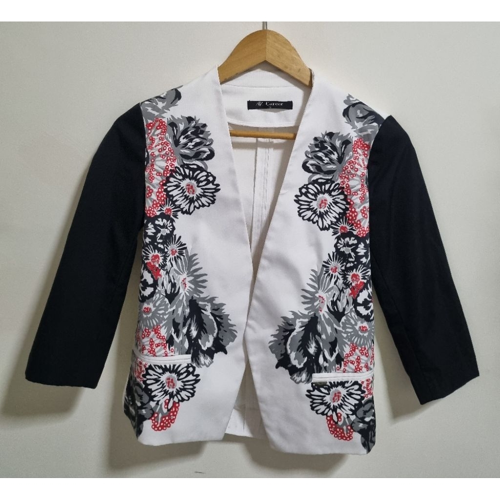 เอทูแซด มือ2 เสื้อสูทแฟชั่นผู้หญิง a.l.*l.z สภาพดี มีตำหนิตามรูป