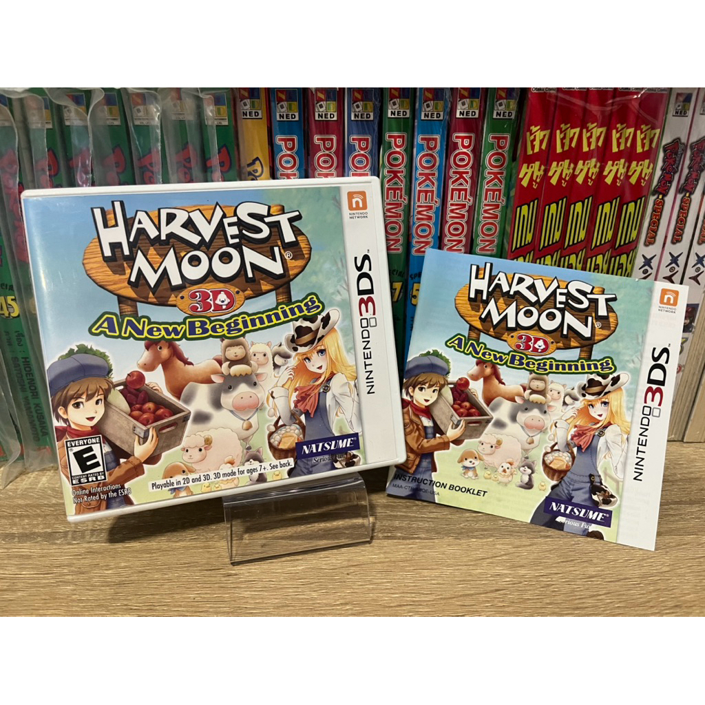 Nintendo 3DS Harvest moon a new beginning USA