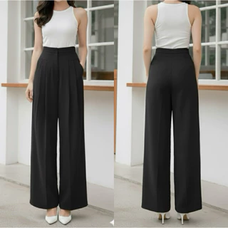 PR051 | กางเกงขายาวทรงกระบอกใหญ่(รุ่นจีบหน้า)👖👀 “S-2XL Parinrat Store